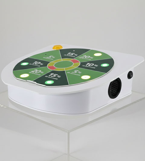 roleta eletronica de mesa para sorteios