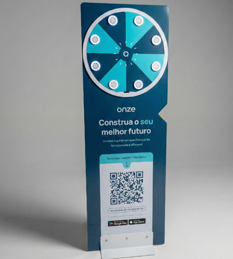 roleta para sorteio de premiso em ações promocionais e de marketing