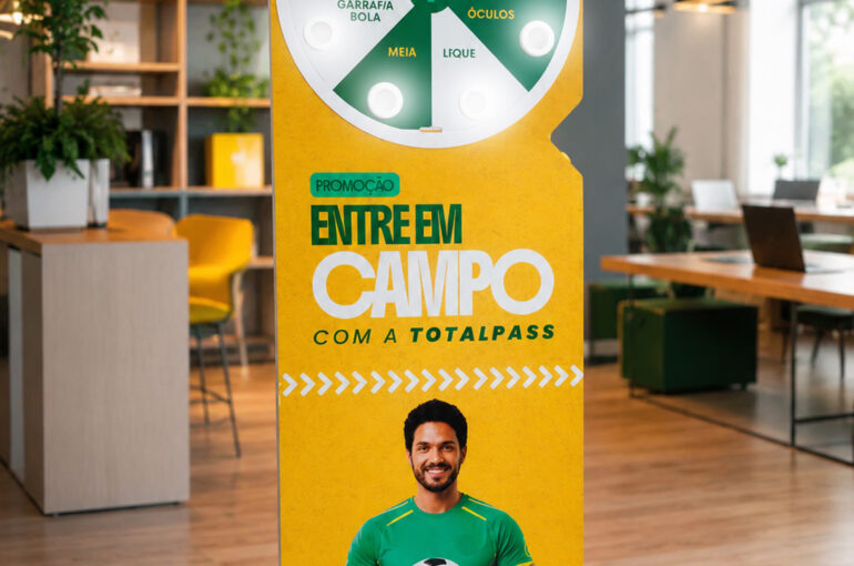 rolet eletronica para sorteio feira gotex show
